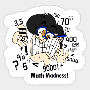 Math Madness! | AngelAnimates Sticker